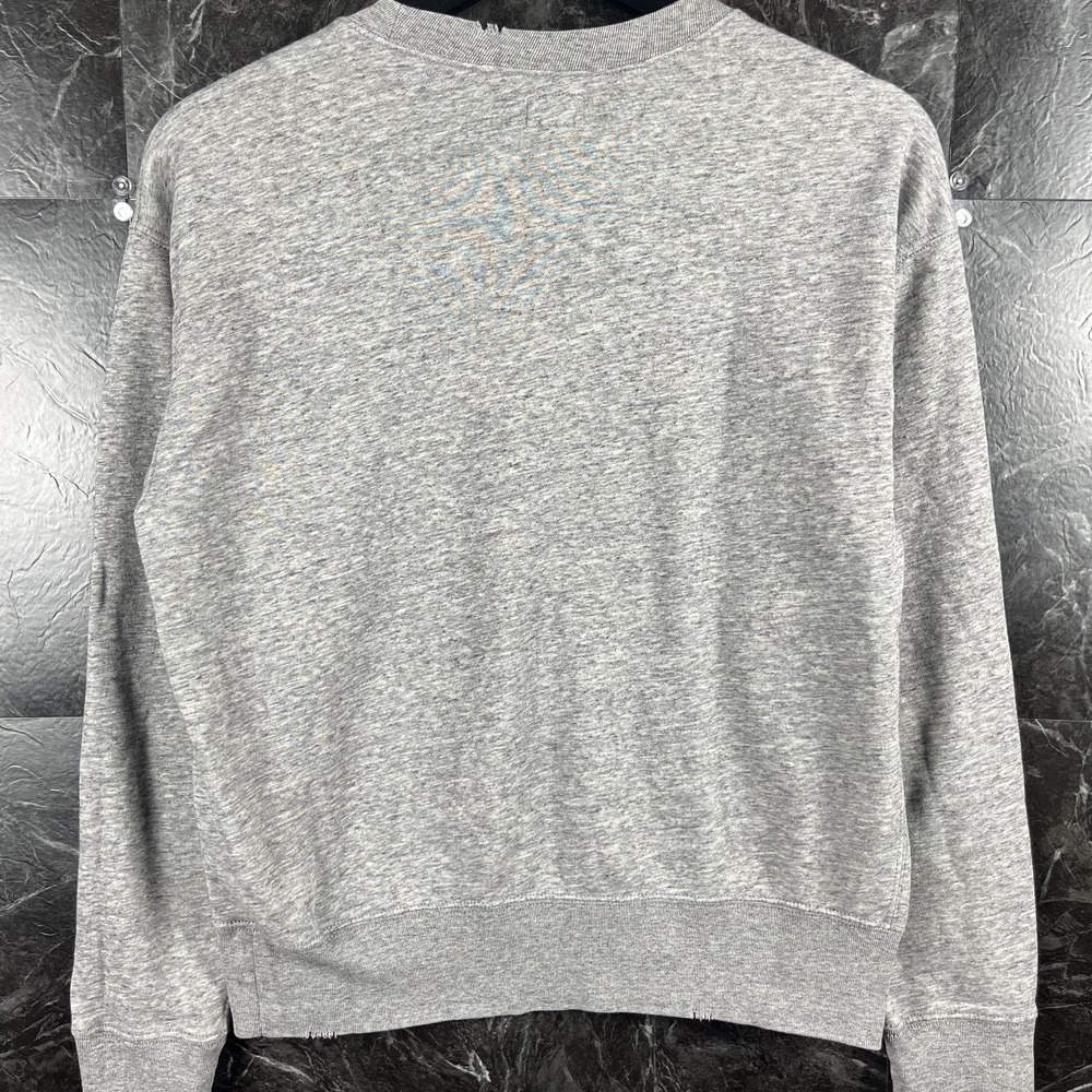 Polo Ralph Lauren Women's Grey Vtg USA Polo Bear Sweatshirt Medium - Picture 2 of 7